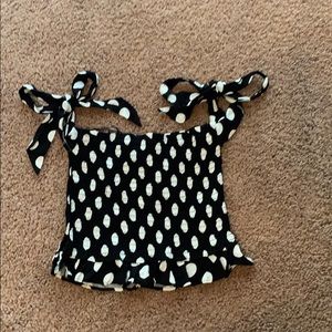 Forever 21 Ruched Smocked Top